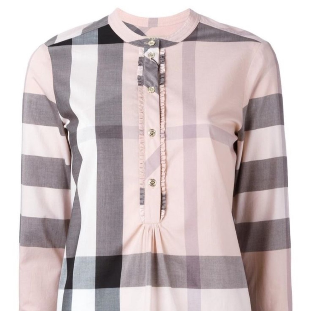 Pre-owned Burberry Brit Plaid Shirt . Authentic